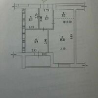 Продажа квартиры Харьков, ХТЗ, Рогань, 39м²