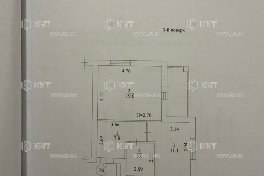 Продаж квартири Харків, Нові Дома, 46м²