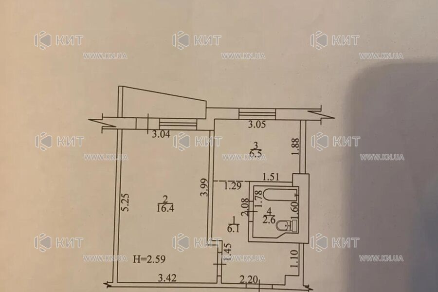Продажа квартиры Харьков, ХТЗ, Рогань, 33м²