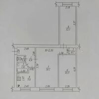 Продаж квартири Харків, Аеропорт, Мерефянське шосе, 54.4м²