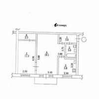 Продаж квартири Харків, Нові Дома, 46м²