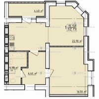 Продажа квартиры Харьков, Спортивная, Гагарина, Защитников, 53м²