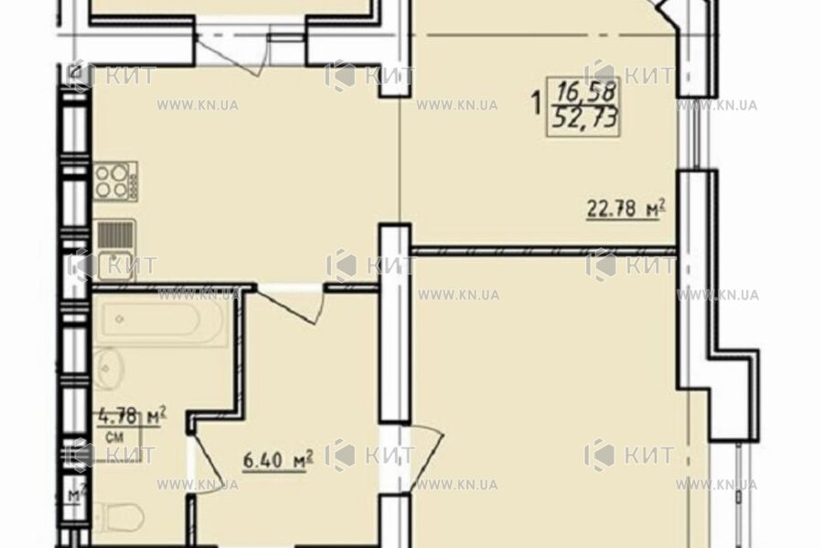Продажа квартиры Харьков, Спортивная, Гагарина, Защитников, 53м²
