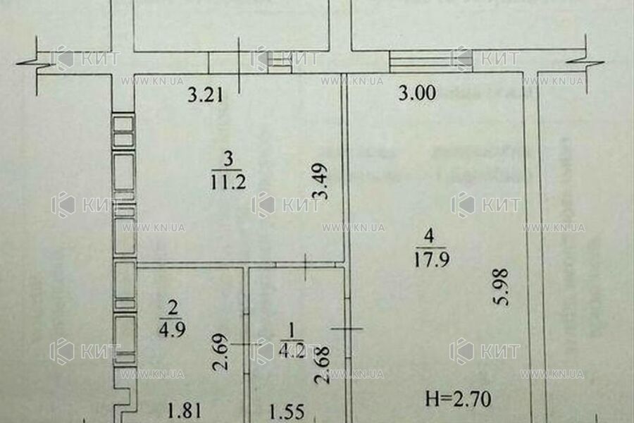 Продажа квартиры Харьков, Спортивная, Гагарина, Защитников, 40.7м²