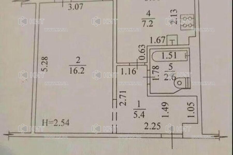 Продаж квартири Харків, Холодна Гора, 33м²
