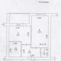 Продажа квартиры Харьков, Аэропорт, Мерефянское шоссе, 40м²