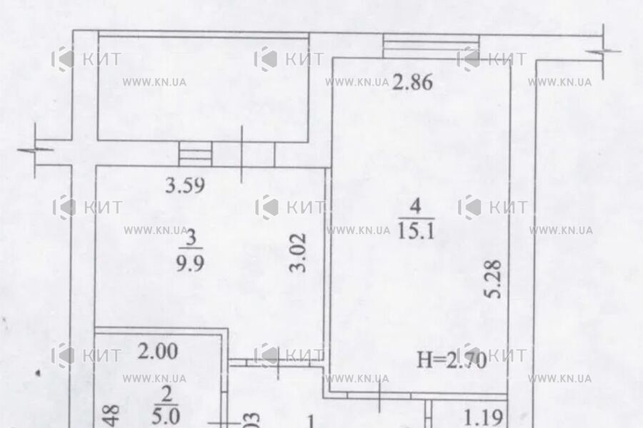 Продажа квартиры Харьков, Аэропорт, Мерефянское шоссе, 40м²