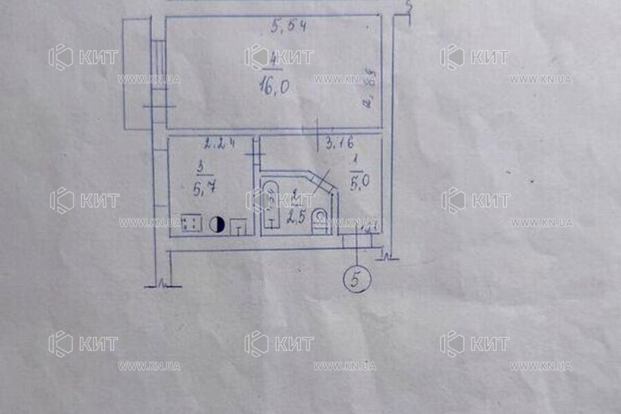 Продажа квартиры Харьков, Аэропорт, Мерефянское шоссе, 29.9м²