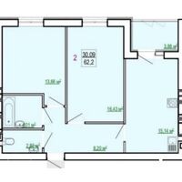 Продаж квартири Харків, Холодна Гора, 62м²