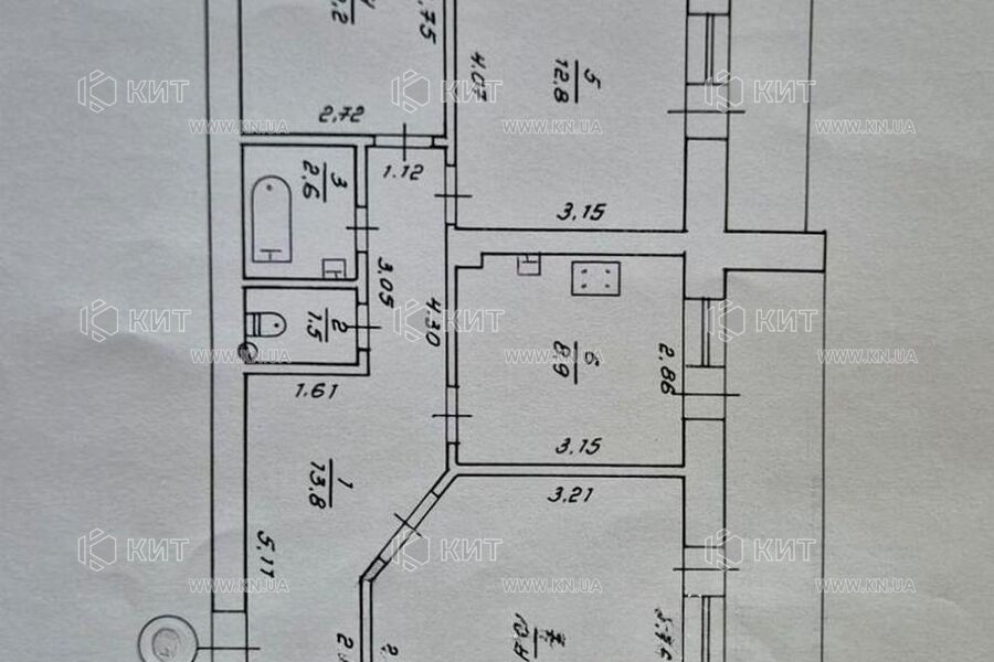 Продаж квартири Харків, Холодна Гора, 70м²