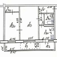 Продаж квартири Харків, Нові Дома, 55м²