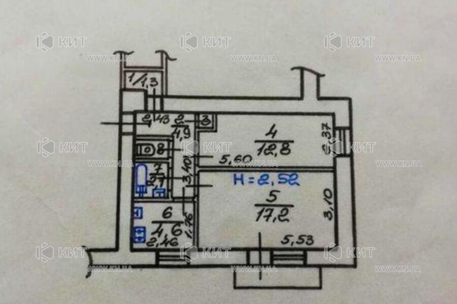 Продажа квартиры Харьков, Новые дома, 45м²