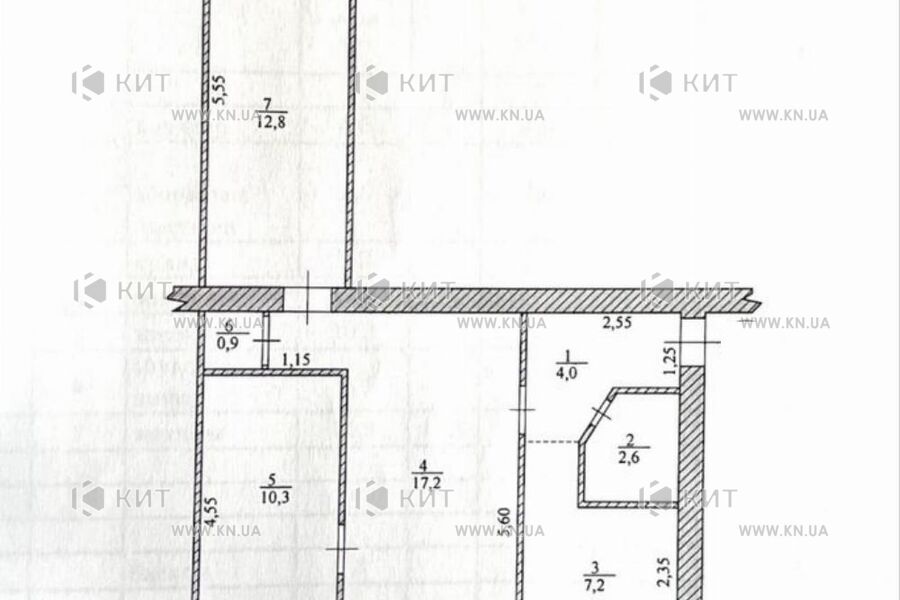 Продажа квартиры Харьков, Жуковского, Пятихатки, 56м²