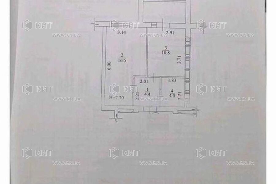 квартиры Харьков, Алексеевка, 38.2м²