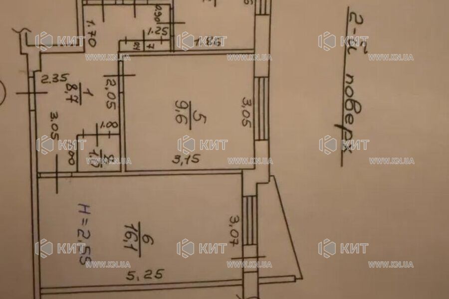 Продажа квартиры Харьков, ХТЗ, Рогань, 44.6м²