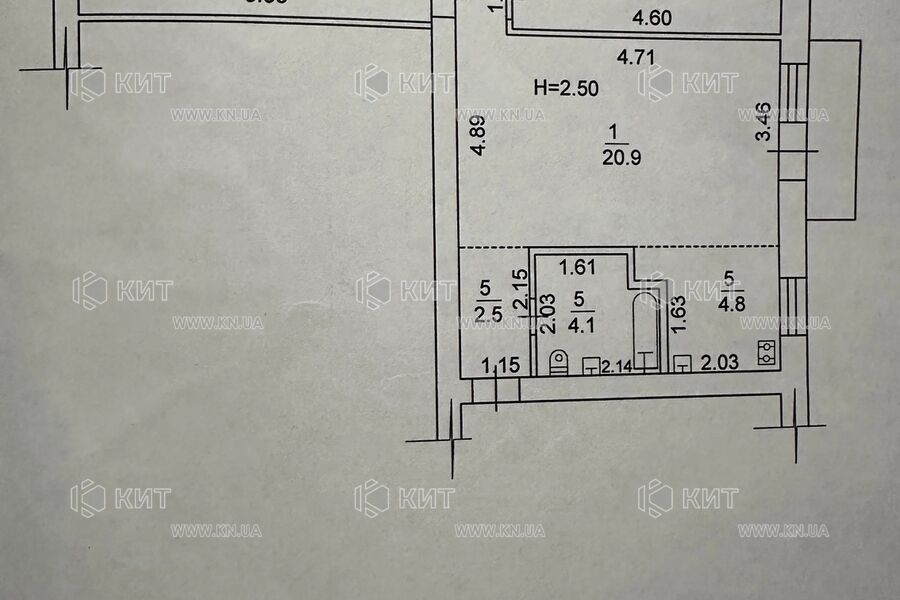 Продажа квартиры Харьков, Жуковского, Пятихатки, 56м²