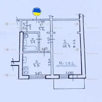 Продаж квартири Харків, Нові Дома, 38м²