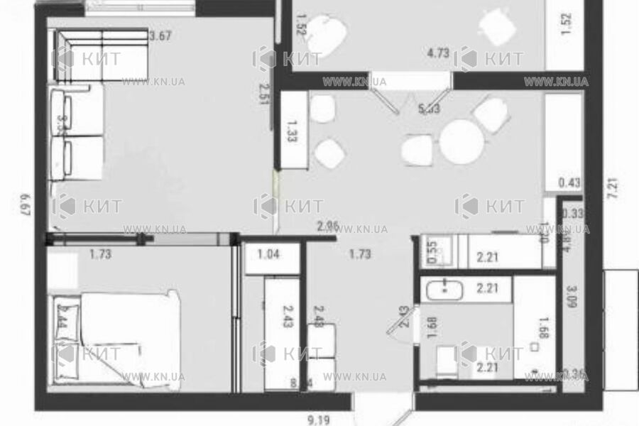 Продаж квартири Харків, Холодна Гора, 47м²