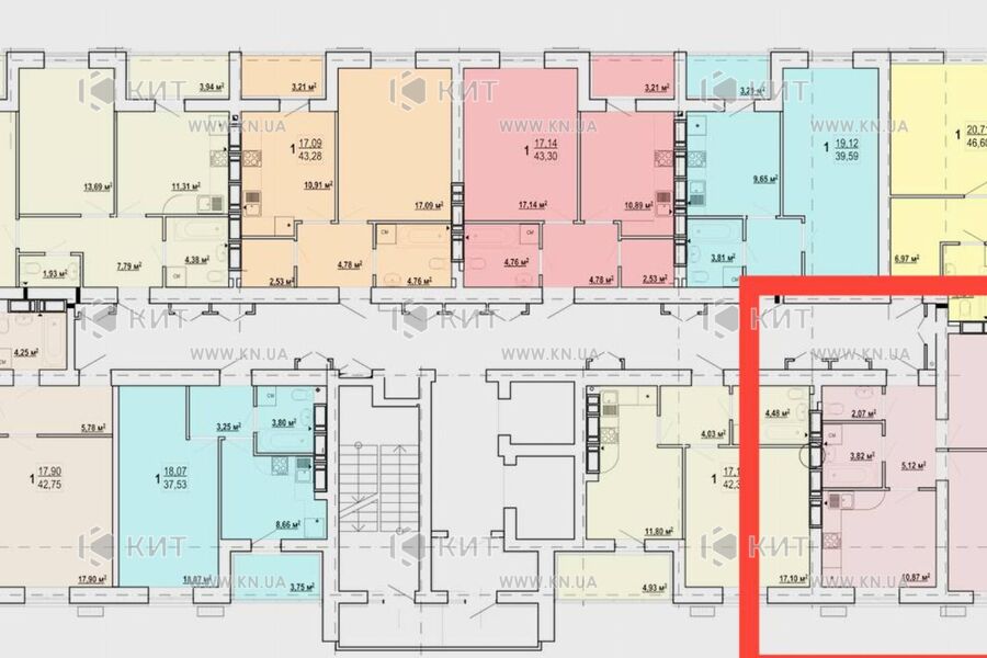 Продажа квартиры Харьков, Киевская, Гидропарк, 55м²