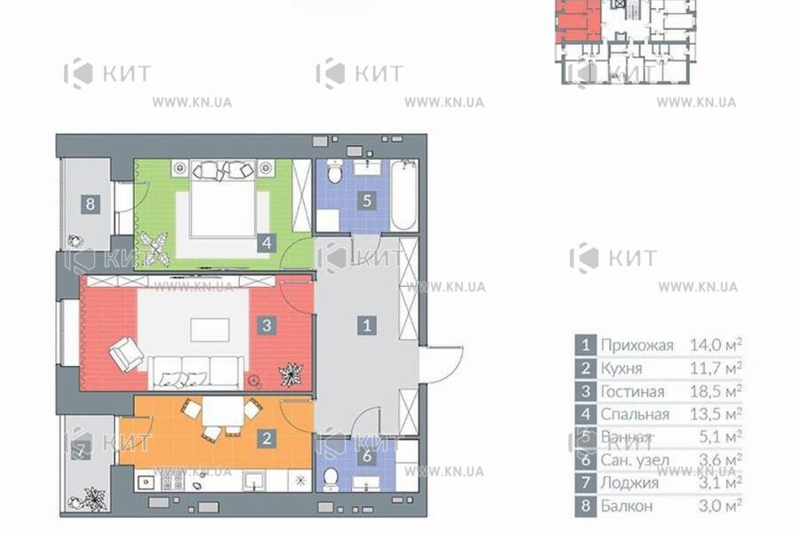 Продаж квартири Харків, Холодна Гора, 72м²