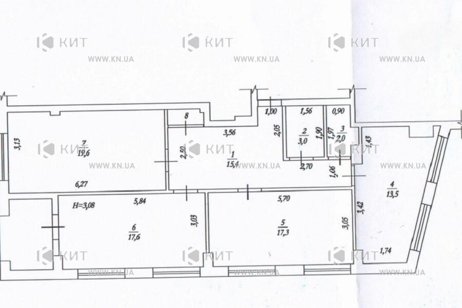 Продажа квартиры Харьков, Центр, 94м²