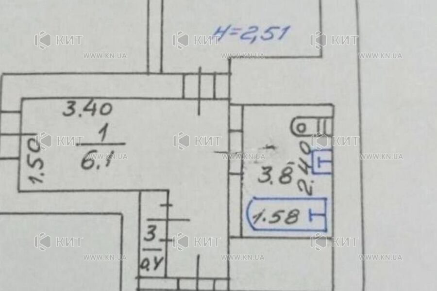 Продажа квартиры Харьков, Завод Шевченко, 30м²