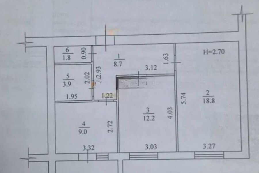 Продажа квартиры Харьков, Новые дома, 56.6м²