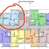Продаж квартири Харків, Салтівка(Бараб.,Україна), 34м²