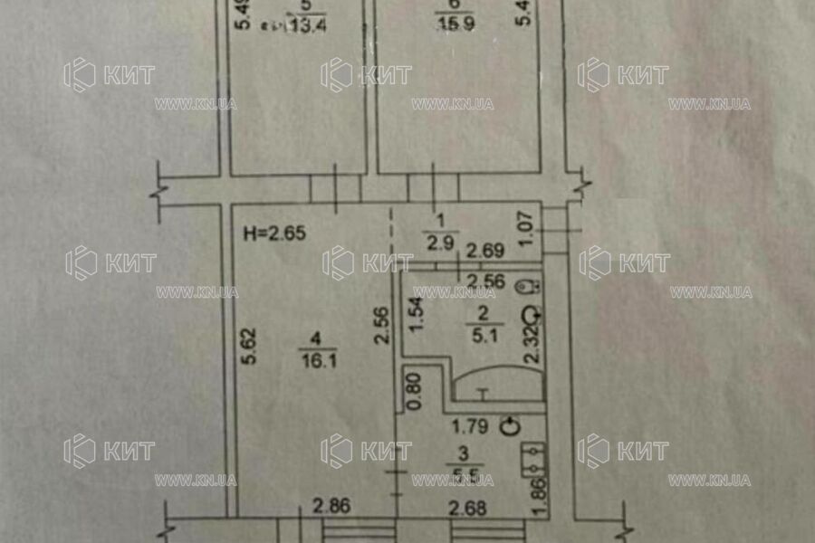 Продажа квартиры Харьков, Холодная гора, 59.7м²