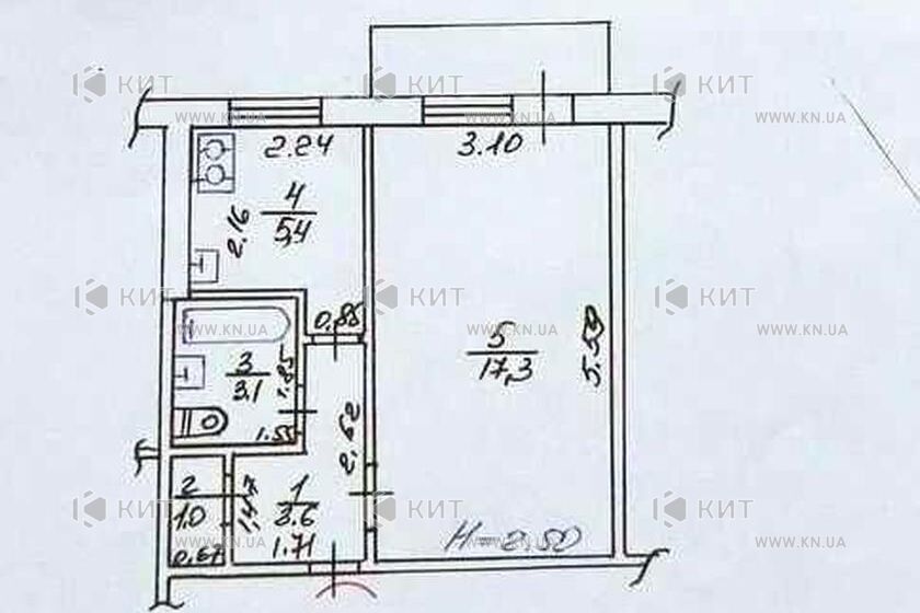 Продаж квартири Харків, Нові Дома, 31.3м²