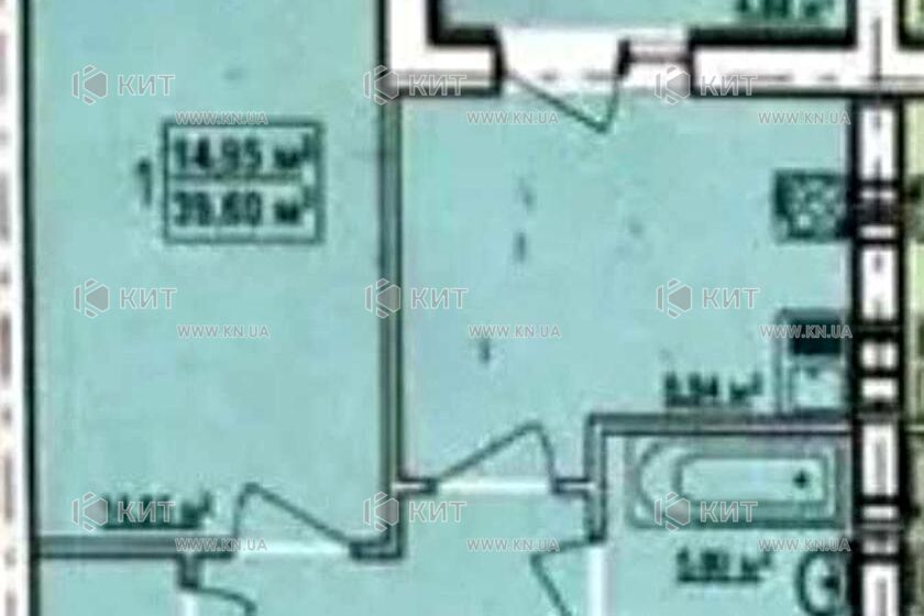 Продажа квартиры Харьков, Аэропорт, Мерефянское шоссе, 40м²