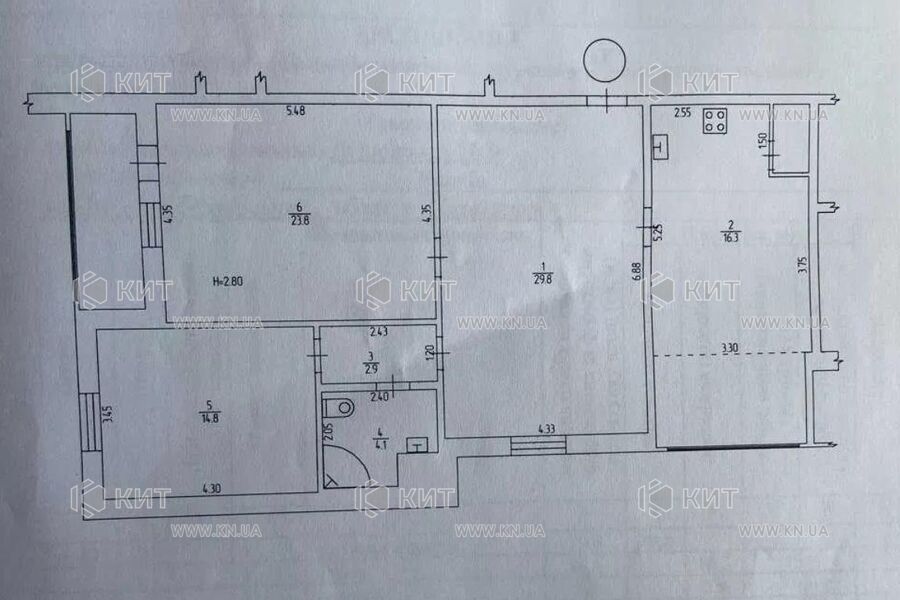 Продаж квартири Харків, Холодна Гора, 98м²