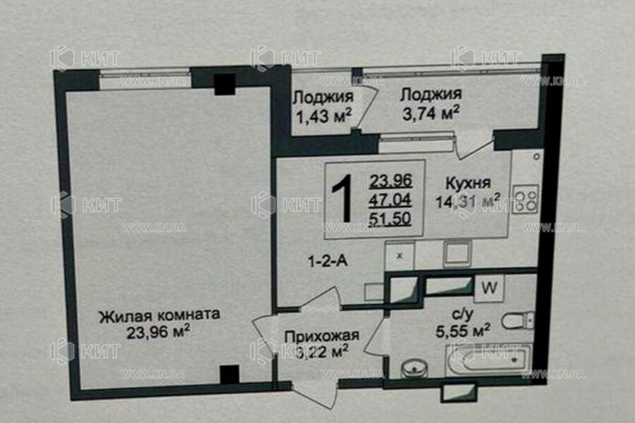 Продажа квартиры Харьков, Научная, 52м²