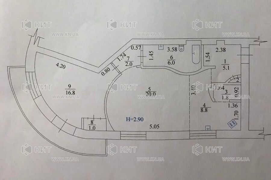 Продаж квартири Харків, Центр, 65м²