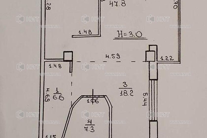 Продажа квартиры Харьков, Научная, 76м²