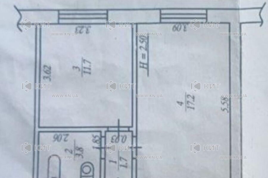 Продажа квартиры Харьков, ЮЖД, Центр. рынок, 43м²