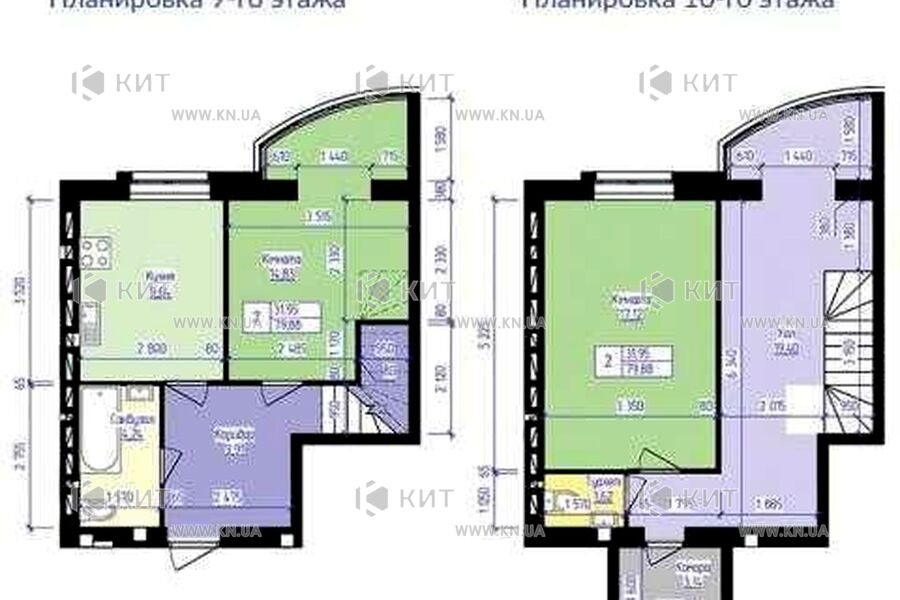 Продажа квартиры Харьков, ЮЖД, Центр. рынок, 80.2м²