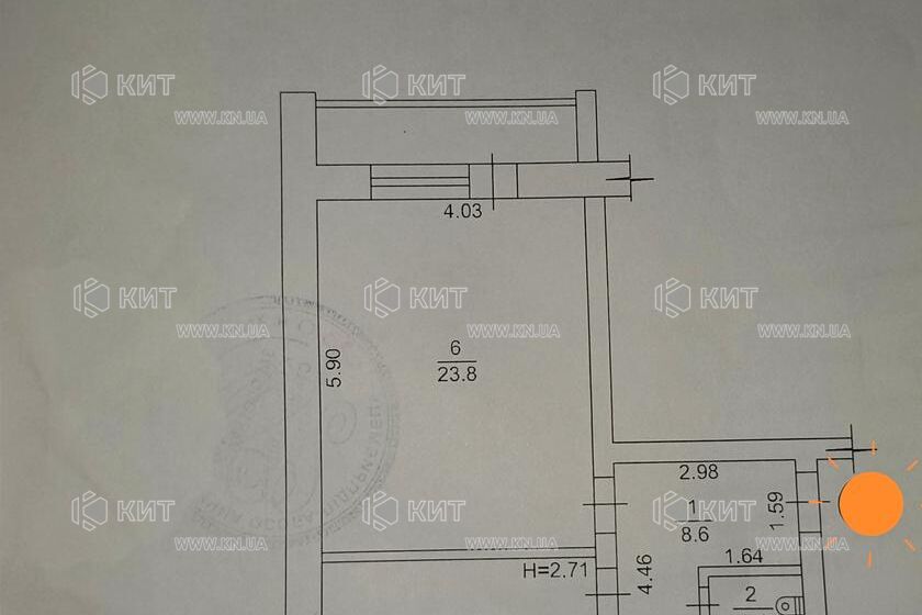 Продажа квартиры Харьков, Спортивная, Гагарина, Защитников, 65м²