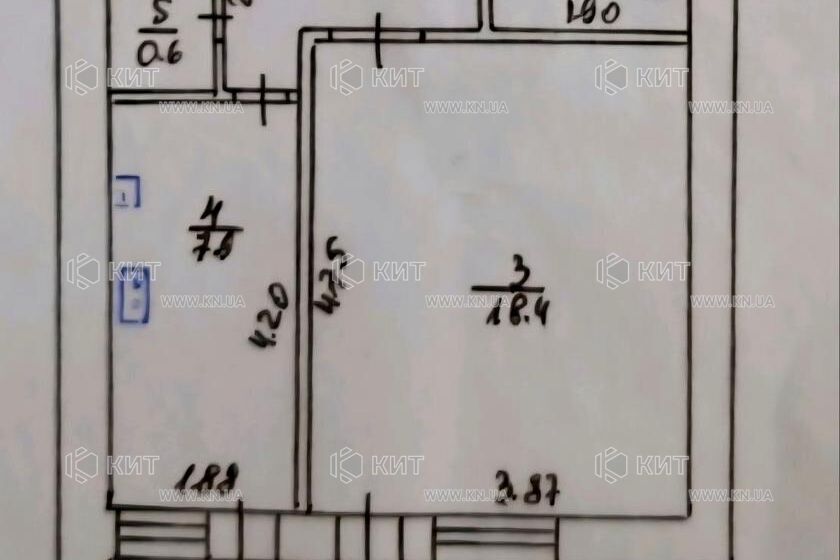 Продажа квартиры Харьков, Спортивная, Гагарина, Защитников, 36.8м²