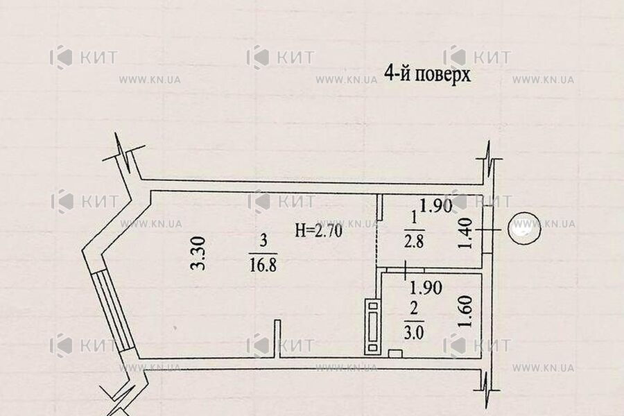 Продаж квартири Харків, Наукова, 23м²