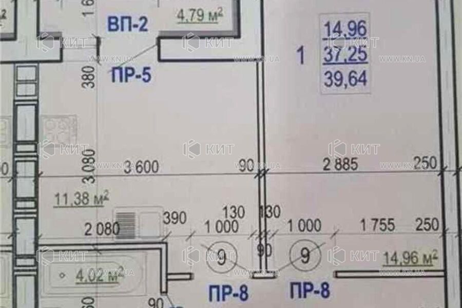 Продаж квартири Харків, Салтівка(Г.Праці,Студ.), 39.21м²