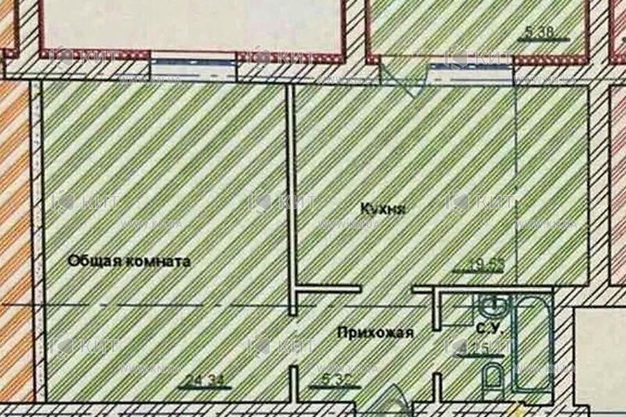 Продажа квартиры Харьков, Спортивная, Гагарина, Защитников, 55м²