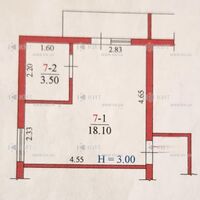 Продажа квартиры Харьков, Холодная гора, 21м²