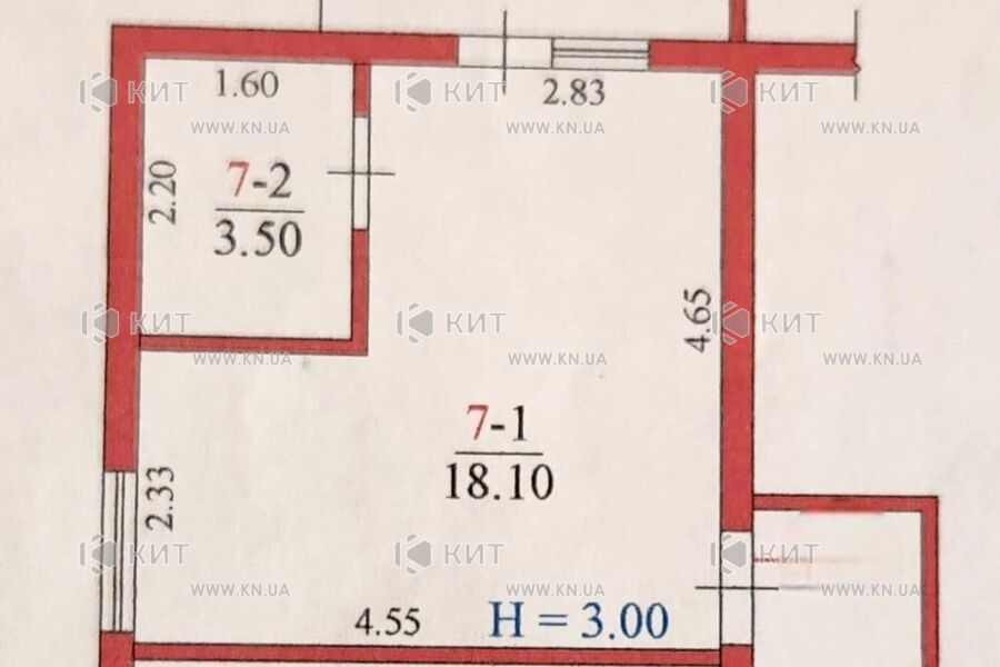 Продажа квартиры Харьков, Холодная гора, 21м²