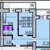 Продажа квартиры Харьков, Научная, 61м²