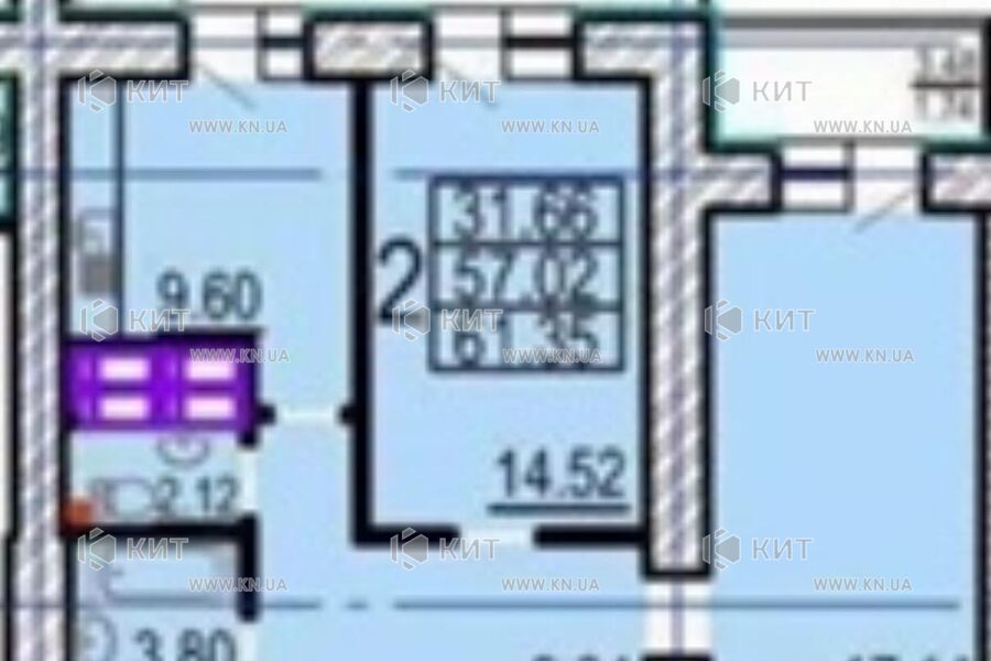 Продажа квартиры Харьков, Научная, 61м²