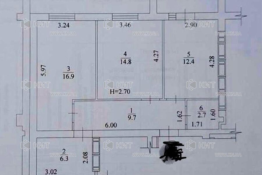 Продажа квартиры Харьков, Алексеевка, 67м²