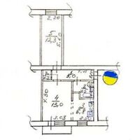 Продаж квартири Харків, Павлове Поле, 44м²
