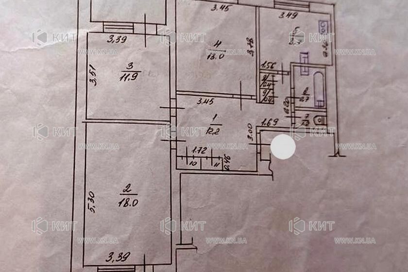 Продажа квартиры Харьков, ХТЗ, Рогань, 71м²