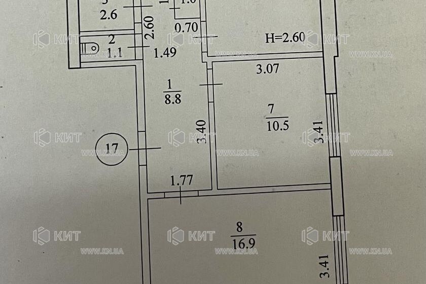 Продажа квартиры Харьков, Салтовка, 606 мрн., 67м²